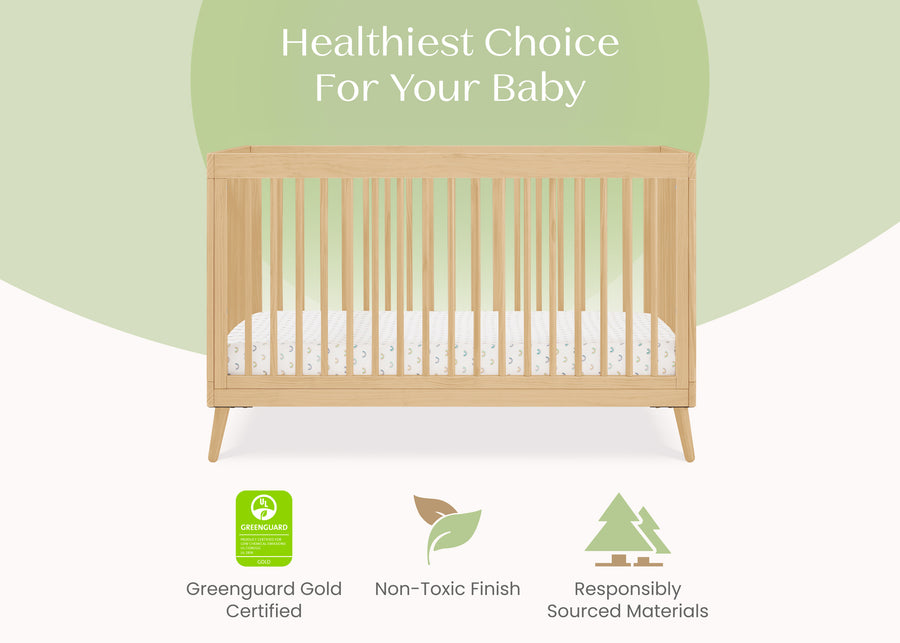 Natural (746) 52-Jordan 4-in-1 Convertible Crib
