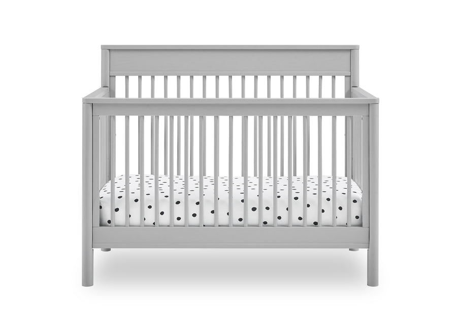 Grey (026) 9-Remy 6-in-1 Convertible Crib