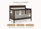 Walnut Espresso (1324) 21-Remy 6-in-1 Convertible Crib