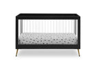Ebony with Melted Bronze (1500) 26-Sloane 4-in-1 Acrylic Convertible Crib