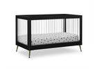 Ebony with Melted Bronze (1500) 32-Sloane 4-in-1 Acrylic Convertible Crib
