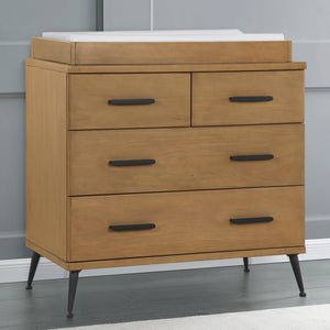 Sloane 4 Drawer Dresser with Changing Top and Interlocking Drawers 0