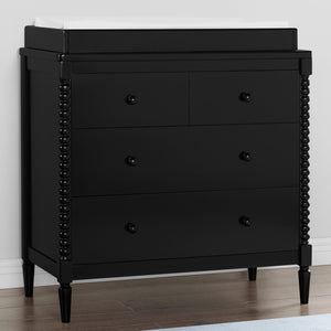 Saint 4 Drawer Dresser with Changing Top and Interlocking Drawers 8-Saint 4 Drawer Dresser with Changing Top and Interlocking Drawers
