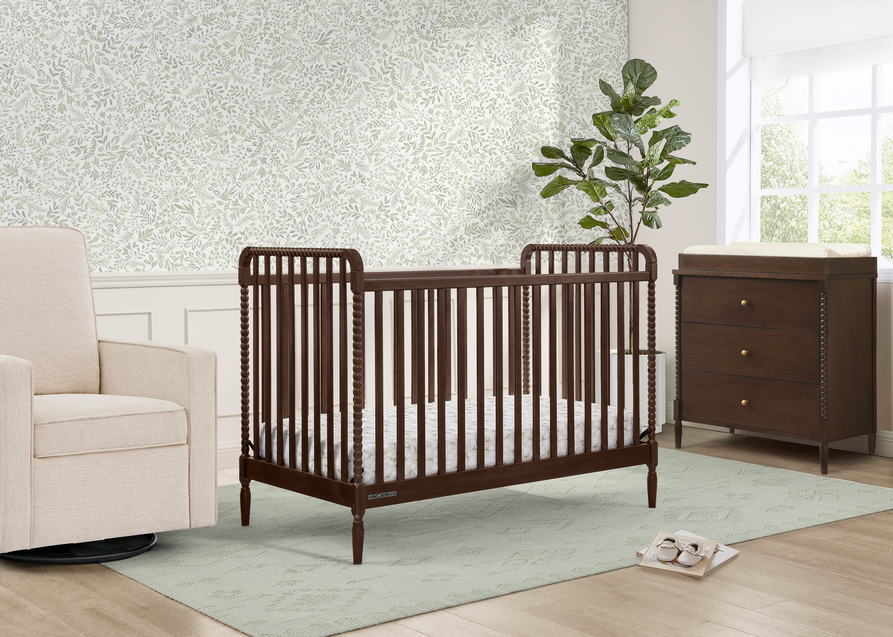 Complete The Look for Lily 3 Drawer Dresser with Interlocking Drawers