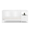 DCB: Bianca White (130) 15-Alice 5-in-1 Convertible Crib and Changer