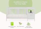 Moonstruck Grey (1351) 20-Alice 5-in-1 Convertible Crib and Changer