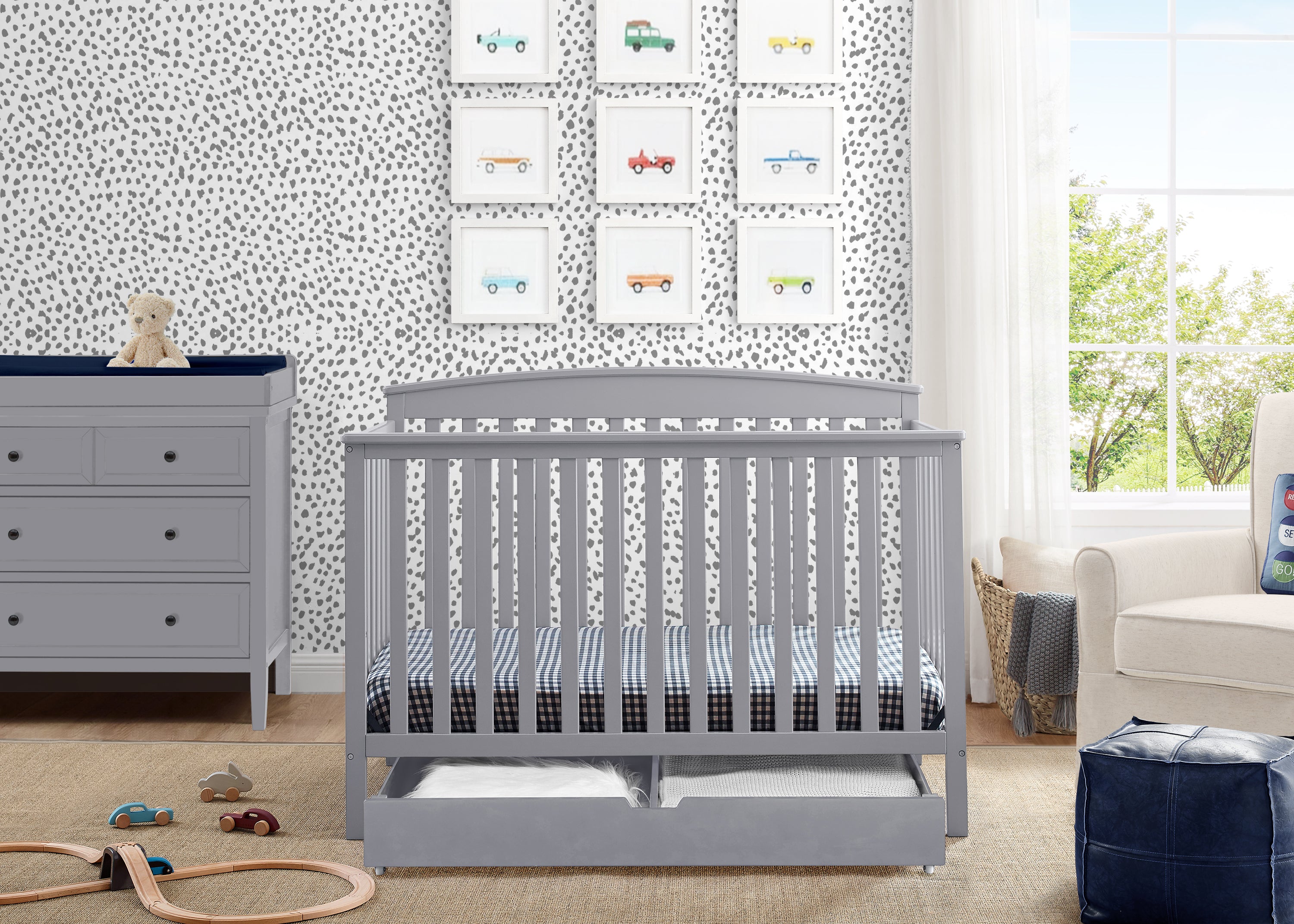 Complete The Look for Epic 3 Drawer Dresser with Interlocking Drawers