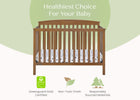Chestnut (836) 55-Hanover 6-in-1 Convertible Baby Crib