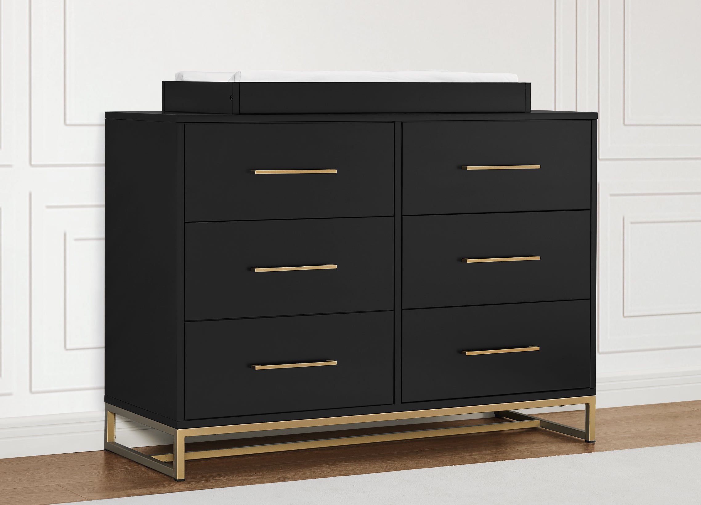 Jade 6 Drawer Dresser with Interlocking Drawers | Delta Children