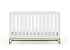 Bianca White with Melted Bronze (186) 9-Jade 4-in-1 Convertible Crib