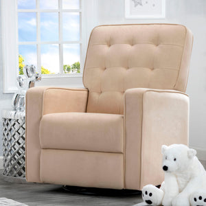 Gavin Nursery Glider Swivel Recliner Featuring LiveSmart Fabric by Culp 7