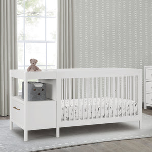 Zoe 5-in-1 Convertible Crib and Changer 0-Zoe 5-in-1 Convertible Crib and Changer