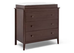 Walnut Espresso (1324) 10-Casey 3 Drawer Dresser