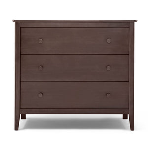 DCB: Walnut Espresso (1324) 13-Casey 3 Drawer Dresser