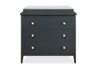 Charcoal Grey with Natural (1410) 3-Casey 3 Drawer Dresser