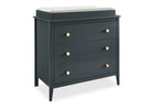 Charcoal Grey with Natural (1410) 6-Casey 3 Drawer Dresser