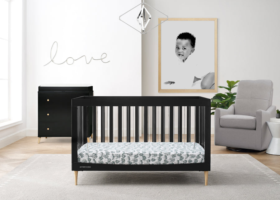 Austin Acrylic 4-in-1 Convertible Crib 16-Austin Acrylic 4-in-1 Convertible Crib