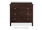 Walnut Espresso (1324) 12-Campbell 3 Drawer Dresser