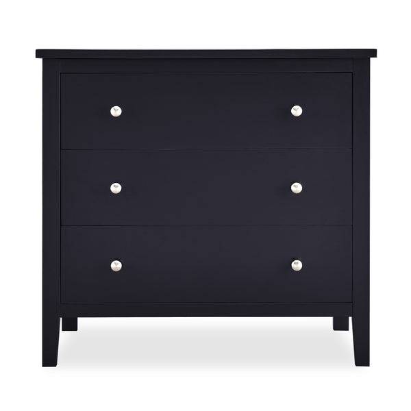 black 3 drawer dresser Campbell 3 Drawer Dresser