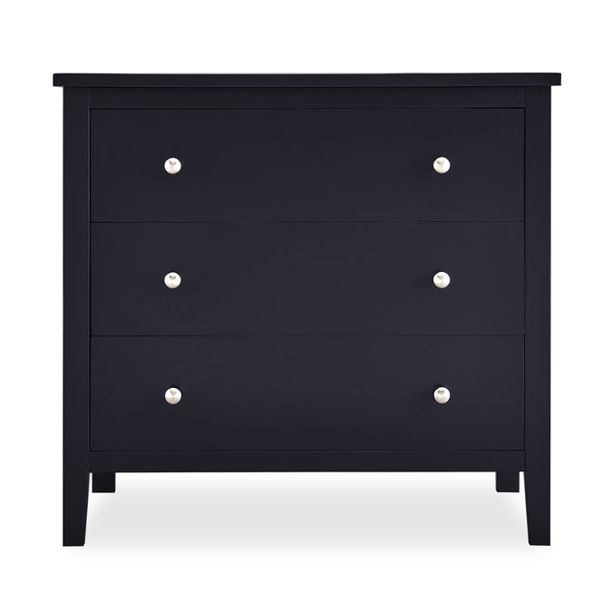 DCB:Midnight Grey (1360) 8-Campbell 3 Drawer Dresser