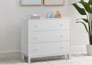 Bianca White (130) 3-babyGap Legacy 3 Drawer Dresser