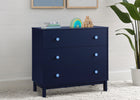 Navy with Light Blue (1476) 15-babyGap Legacy 3 Drawer Dresser
