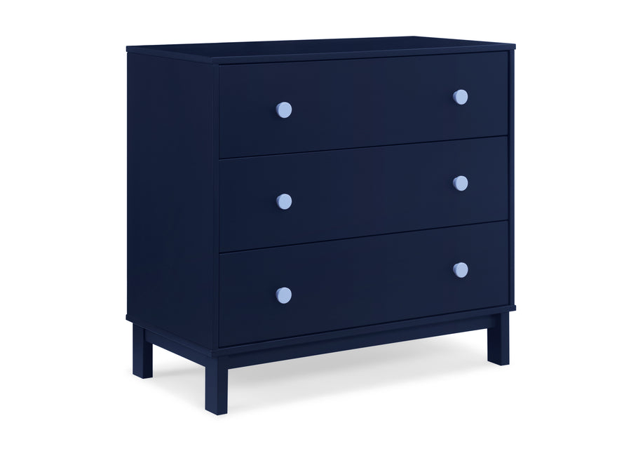 Navy with Light Blue (1476) 18-babyGap Legacy 3 Drawer Dresser