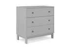 Grey with Dark Grey (1478) 11-babyGap Legacy 3 Drawer Dresser