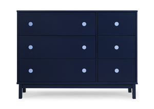 Navy with Light Blue (1476) 23-babyGap Legacy 6 Drawer Dresser
