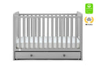 Grey with Dark Grey (1478) 18-babyGap Graham 4-in-1 Convertible Crib with Storage Drawer