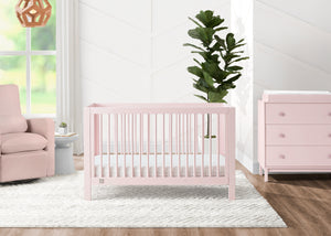 Blush Pink (1379) 1-babyGap Charlie 6-in-1 Convertible Crib