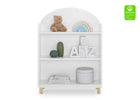 Bianca White with Natural (123) 2-Reese Bookcase