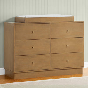 James 6 Drawer Dresser with Interlocking Drawers 0-James 6 Drawer Dresser with Interlocking Drawers