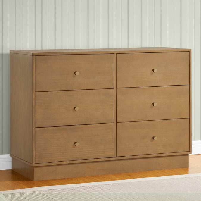 W188060 755 James 6Dr Dresser Acorn lifestyle 103 8-James 6 Drawer Dresser with Interlocking Drawers