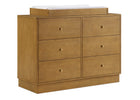 Acorn (755) 4-James 6 Drawer Dresser with Interlocking Drawers