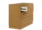 Acorn (755) 5-James 6 Drawer Dresser with Interlocking Drawers