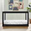 Midnight Grey with Acorn (1510) 29-James Acrylic 4-in-1 Convertible Crib