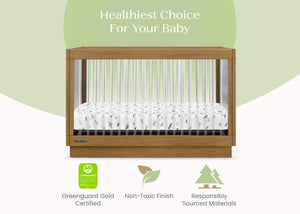 Acorn (755) 4-James Acrylic 4-in-1 Convertible Crib