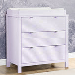 Cassie 3 Drawer Dresser with Changing Top - Lilac (539) - Accessories