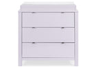 Lilac (539) 13-Cassie 3 Drawer Dresser with Changing Top