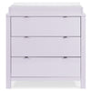 DCB:Lilac (539) 14-Cassie 3 Drawer Dresser with Changing Top