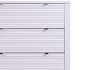 Lilac (539) 12-Cassie 3 Drawer Dresser with Changing Top