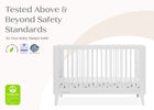 Bianca White (130) 8-Ollie 4-in-1 Convertible Crib