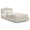 DCB: Soft Sand (1589) 7-Ruby Upholstered Twin Bed