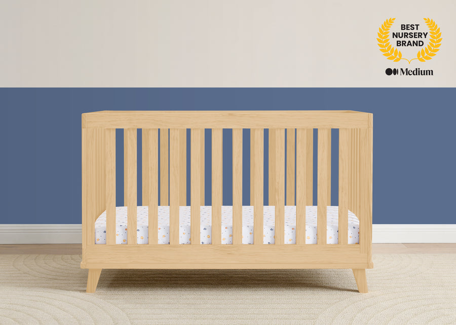 Natural (746) 35-Frankie 4-in-1 Convertible Crib