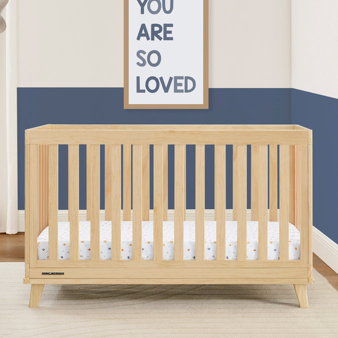 Natural (746) 48-Frankie 4-in-1 Convertible Crib
