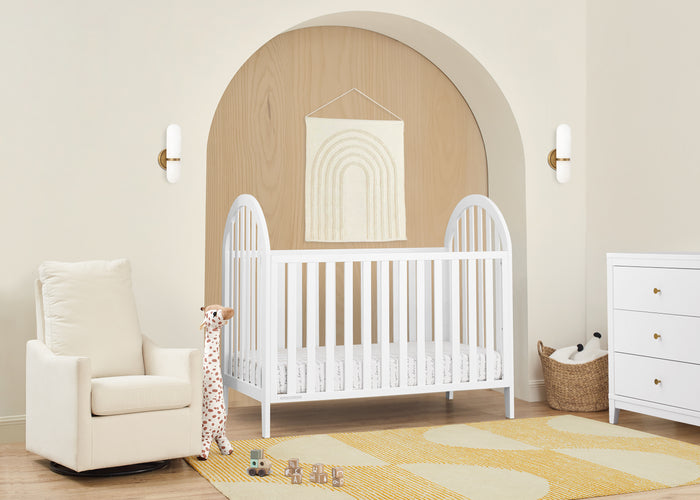Milano 4-in-1 Convertible CribBianca White (130)