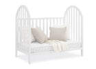 Bianca White (130) 13-Milano 4-in-1 Convertible Crib