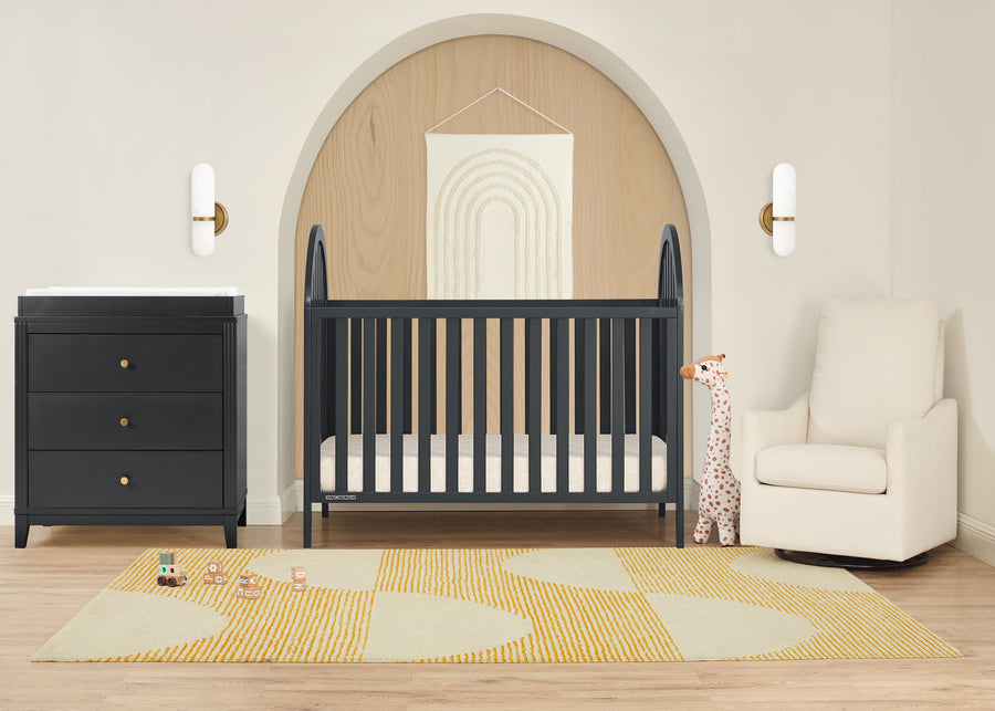 Milano 4-in-1 Convertible Crib 58-Milano 4-in-1 Convertible Crib