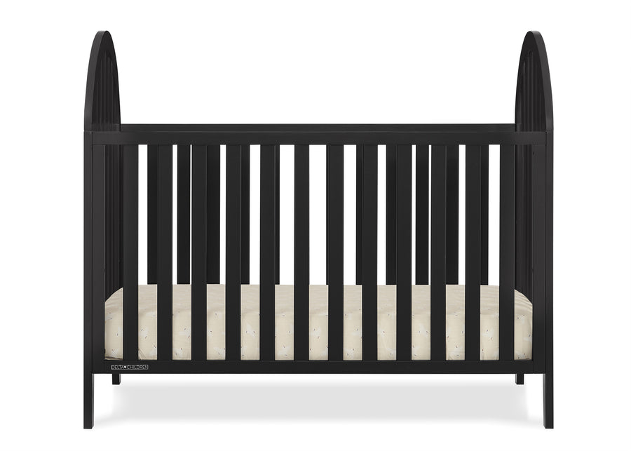Midnight Grey (1360) 50-Milano 4-in-1 Convertible Crib